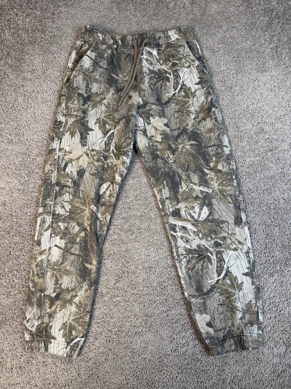 Hollister Pants Teens XS Camouflage Camo Fleece Relaxed Jogger Elastic Waist
